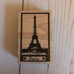 Stampington & Company Paris Eiffel Tower rubber stamp New crafts